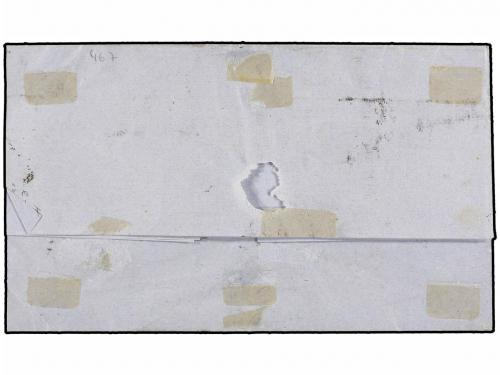 ✉ MEXICO. 1871. AGUAS CALIENTES a GUADALAJARA. 6 cent. negro