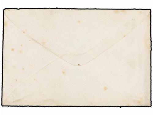 ✉ MARTINICA. 1876. ST. PIERRE a FRANCIA. 5 cts. verde, parej