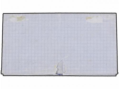 ¿ CHILE. Sc. 11, 16 (2). 1867 (Diciembre 12). Envuelta sin l