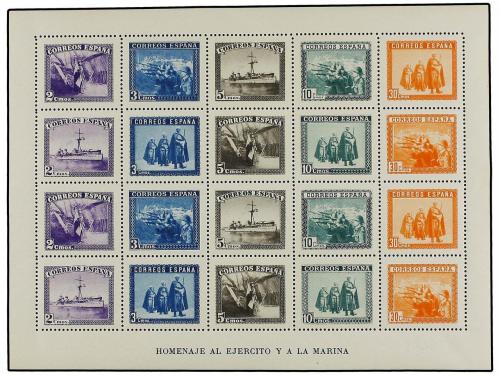 ** ESPAÑA. Ed. 849/50. HB DENTADA y SIN DENTAR. LUJO. Cat. 3