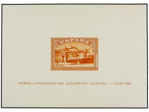 ** ESPAÑA. Ed. 838/39. HB SIN DENTAR. LUJO. Cat. 1.500&euro;.