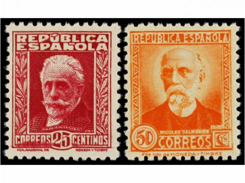 ** ESPAÑA. Ed. 662/75. SERIE COMPLETA. Excelentes centrajes.