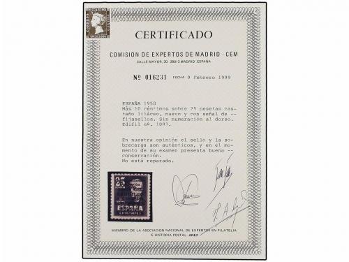 * ESPAÑA. Ed. 1083. CANARIAS AVIÓN SIN NÚMERO. Excelente cen