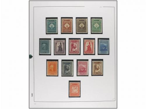 LOTES y COLECCIONES. ESPAÑA. Colección de 1900 a 1960 montad