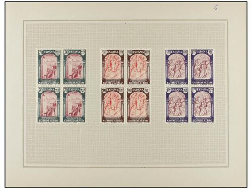 LOTES y COLECCIONES. ESPAÑA. Colección en hojas de album com