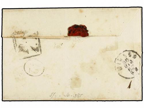 ¿ ITALIA. Sa. 2. 1862 (29 Dic.). BORGHETTO a MILANO. 20 cts.