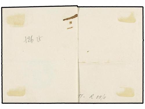 ¿ ITALIA. Sa. 13 + 14E. 1863. SABBIONETTA a MANTOVA. 15 cts.