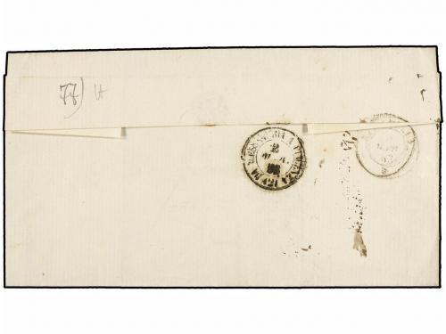 ¿ ITALIA. Sa. 11. 1863. VOGHERA a STRADELLA. 15 cts. azul. M