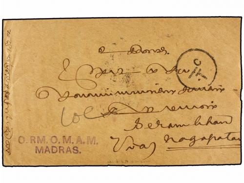 ✉ MALAYA. 1932. NEGAPATAM (India) to SEREMBAN (Negri Sembila