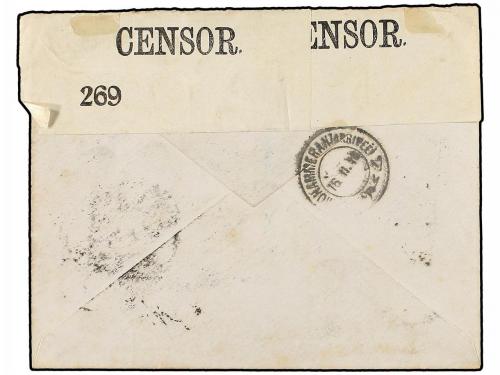 ✉ IRAN. Sc. 541, 589 (2), 593, 600, 549. 1918. CHUSTER to SC