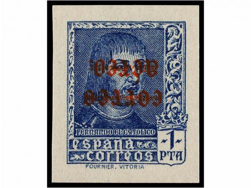 ** ESPAÑA. Ed. 845/46his. SERIE COMPLETA, HABILITACIÓN INVER