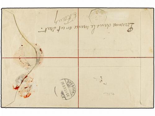 ✉ MAURICIO. Sg. 91, 99, 101, 133. 1899. MAURITIUS to GERMANY