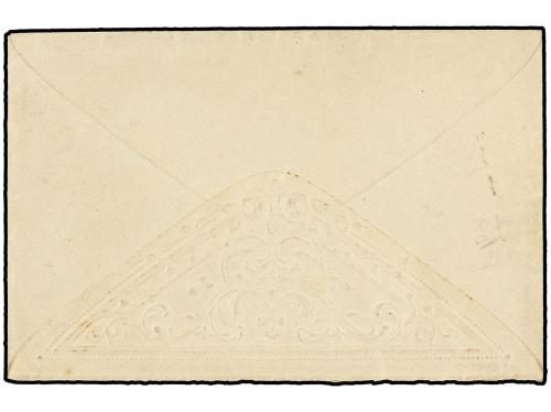 ✉ FRANCIA. Yv. 60. 1874. LONGJUMEAU a PARÍS. 25 cts. azul en
