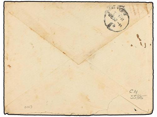 ✉ FILIPINAS. 1898 (October 18). USS OCCUPATION. MANILA to NE