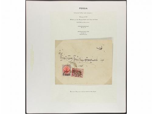 ✉ IRAN. 1917-18. Eleven covers, diverse frankings (see web).