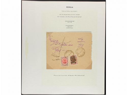 ✉ IRAN. 1917-18. Eleven covers, diverse frankings (see web).