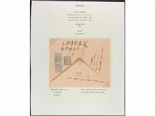 ✉ IRAN. 1902-06. Twenty five covers, diverse frankings (see 