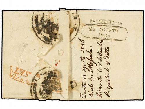 ✉ GRECIA: ISLAS JONICAS. 1826. ZANTE to VENEZIA (Italy). On 