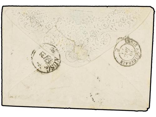 ✉ FRANCIA. Yv. 14 (2). 1861. BETHUNE a BONN (Alemania). 20 c