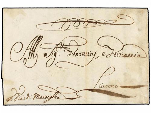 ✉ CHIPRE. 1690. Entire letter datalined "Ca. (Candia) 11 Mar