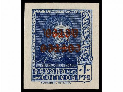 ** ESPAÑA. Ed. 845/46his. SERIE COMPLETA. HABILITACIÓN INVER