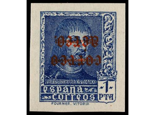 ** ESPAÑA. Ed. 845/46his. SERIE COMPLETA. HABILITACIÓN INVER