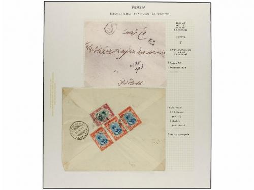 ✉ IRAN. 1929 issue. Thirty two covers, with POSTAGE DUE mark