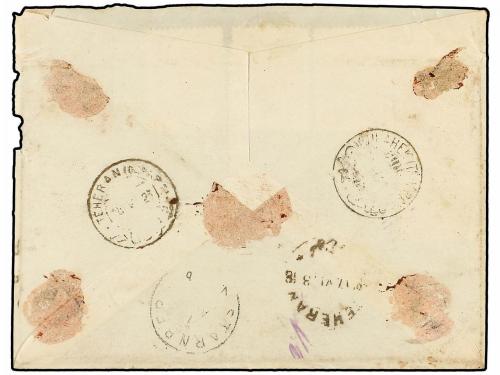 ✉ IRAN. Sc. 646, 648, 650, 655, 656. 1923. GULAHEK to GERMAN