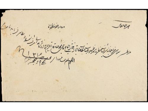✉ IRAN. Sc. 124, 126. 1899. HAMADAN to TEHERAN. 5 ch. yellow