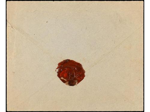 ✉ IRAN. Sc. 543, 549. 1915. TEHERAN to YEZD. 1 ch. + 1 kr., 