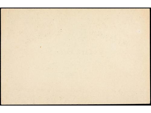 ✉ ESPAÑA ENTEROS POSTALES. Ed. 5. 5 cents. azul.Cat. 66. 