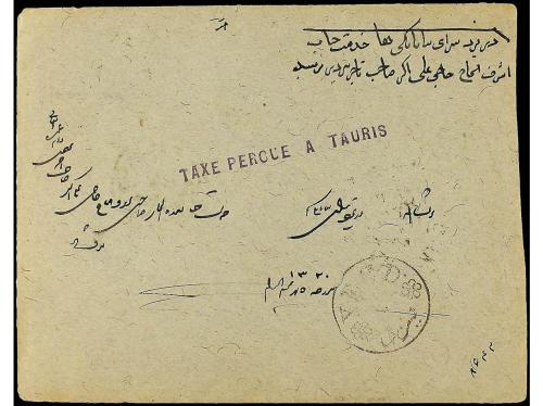 ✉ IRAN. Sc. 283. 1902. YEZD to TEHERAN. 5 ch. red tied by TE