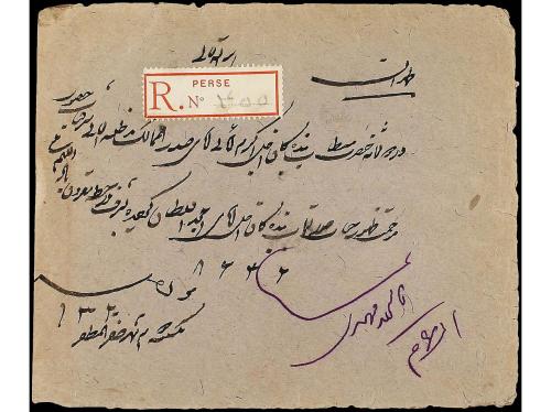 ✉ IRAN. Sc. 179, 253, 283. 1902. Envelope to TEHERAN with pr
