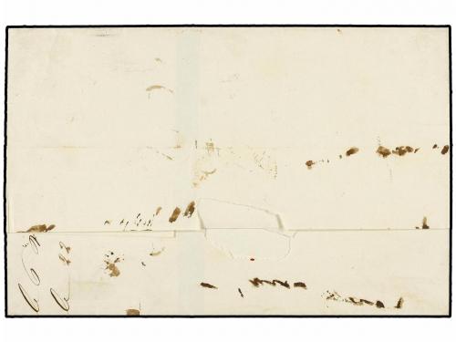 ✉ PORTUGAL. 1846. MADEIRA a FRANCIA. Encaminada hasta Lisboa