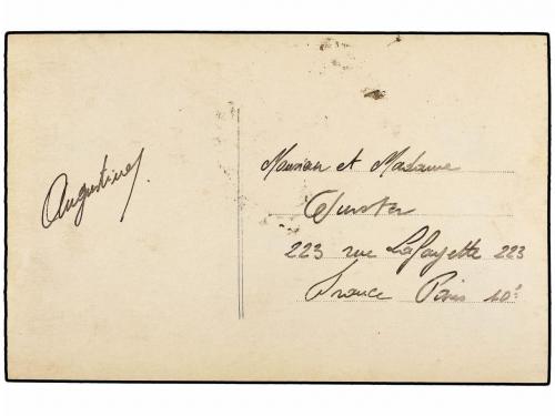 ¿ MARRUECOS FRANCES. 1911. PRIMER VUELO. CASABLANCA a FEZ re