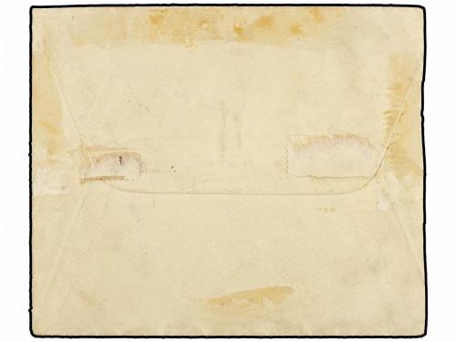 ✉ MARRUECOS FRANCES. Yv. 56. 1914. OUDJDA. + 5 c. s. 10 cts.