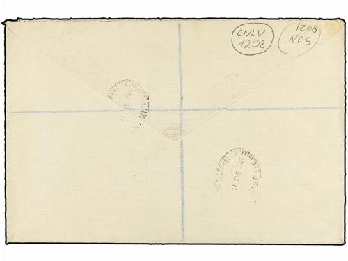 ✉ MARRUECOS INGLES. Sg. 200/01, 216/17, 221. 1936. CASABLANC