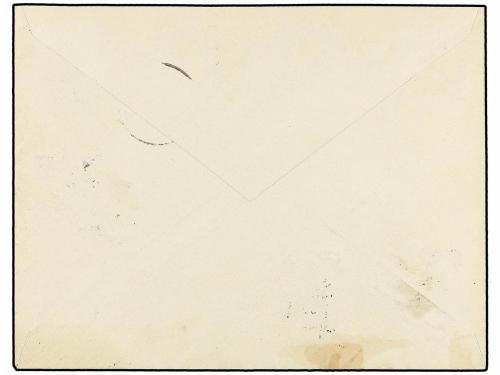 ✉ MARRUECOS ALEMAN. Mi. 7 (4), 8 (2), 9. 1902. TES-MELAH a A