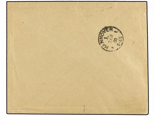 ✉ MARRUECOS ALEMAN. Mi. 7 (2), 10, 11, 13. 1900. SAFFI a ALE