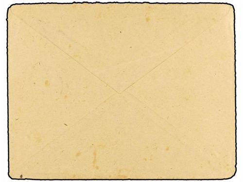 ✉ MARRUECOS FRANCES. Yv. 32a, 42 y 44. 1921. RABAT. 25 cts. 