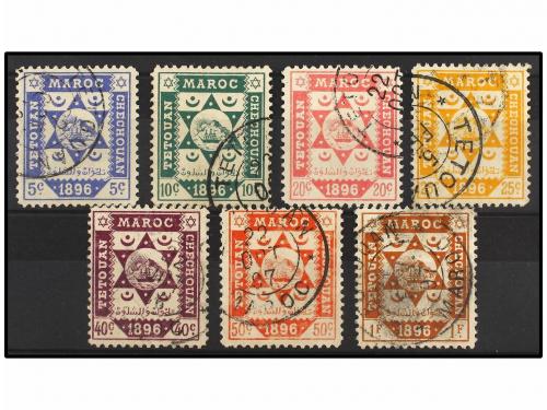 ° MARRUECOS: CORREO LOCAL. Yv. 136/45. SERIE COMPLETA, muy b