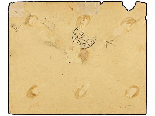 ✉ MARRUECOS: CORREO LOCAL. Sc. 32 (2), 35. 1894. FEZ a SEFRO