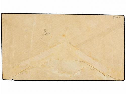 ✉ MARRUECOS: CORREO LOCAL. Yv. 53 (2). 1898. MARRAKESCH a MA