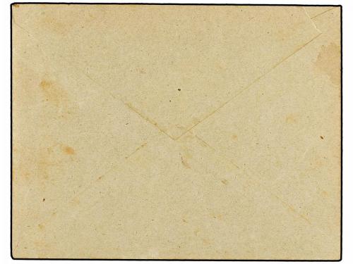 ✉ MARRUECOS FRANCES. Yv. 57e. 1914. RABAT. +5 c. s. 10 cts. 