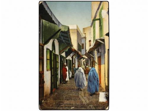 ¿ MARRUECOS ALEMAN. Mi. 46/55. 1914. TANGER a VARSOVIA (Rusi