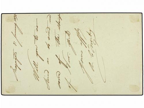 ¿ MARRUECOS: CORREO LOCAL. 1898. MAZAGÁN a NEW YORK. Entero