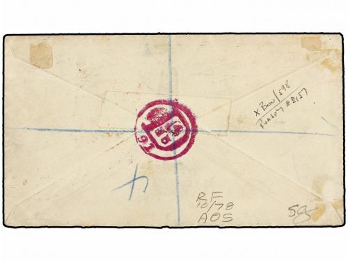 ✉ NATAL. Sg. 81, 100, 102/03, 108. 1891. NATAL to NEW YORK. 