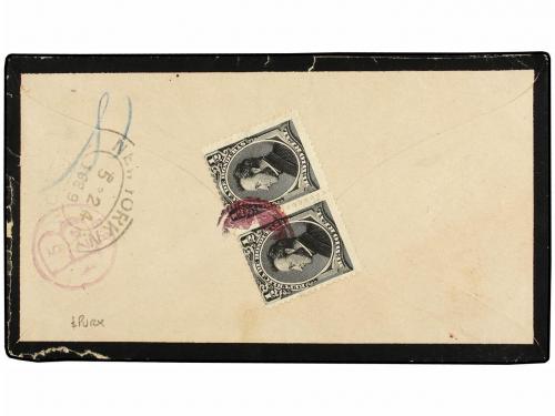 ✉ HONDURAS. Sc. 32 (5). 1889. HONDURAS a PARÍS. Sobre con fr