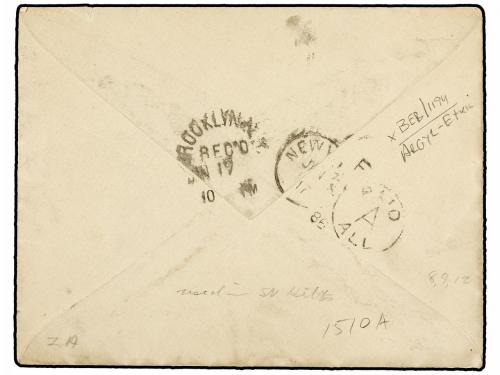 ¿ SAN KITTS-NEVIS. Sg. 11, 13, 16. 1886. ST. KITTS to NEW YO