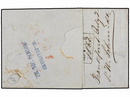 ¿ ALEMANIA ANTIGUOS ESTADOS: TOUR Y TAXIS. Mi. 24, 25. 1861.